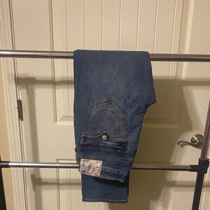 True Religion relaxed straight jeans